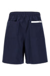 bermuda shorts in heavy cotton poplin