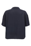 light silk striped polo shirt