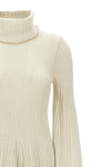 ludmilla ribbed cashmere dress