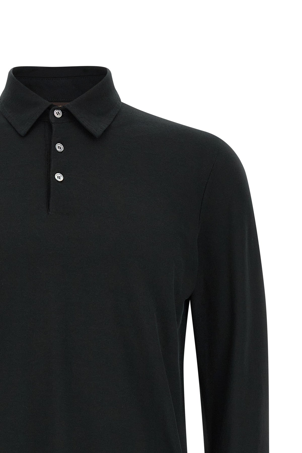 ice cotton cotton jersey polo shirt
