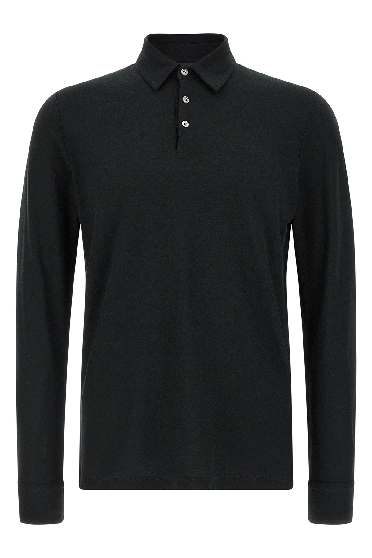 ice cotton cotton jersey polo shirt