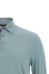 ice cotton cotton jersey polo shirt