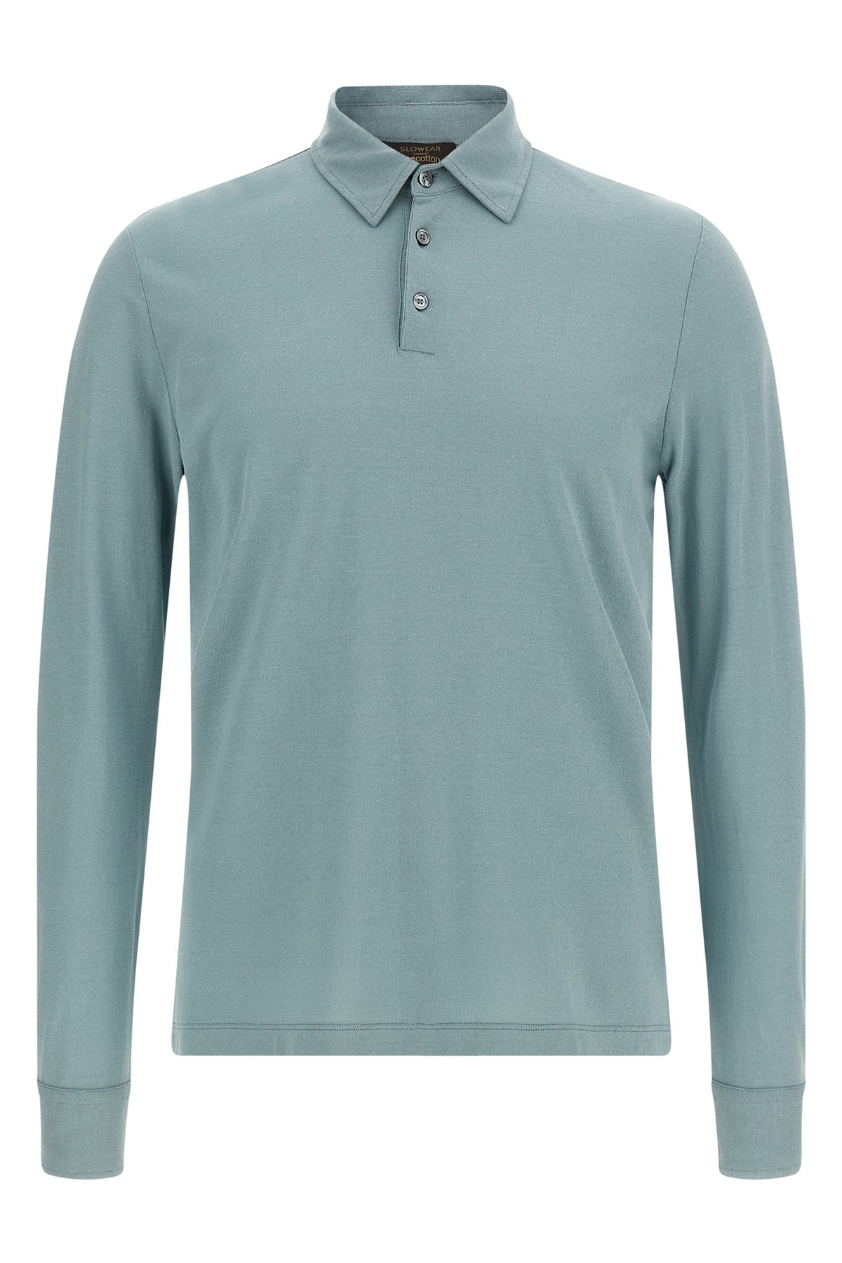 ice cotton cotton jersey polo shirt