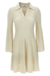 hester skater ribbed cashmere dress