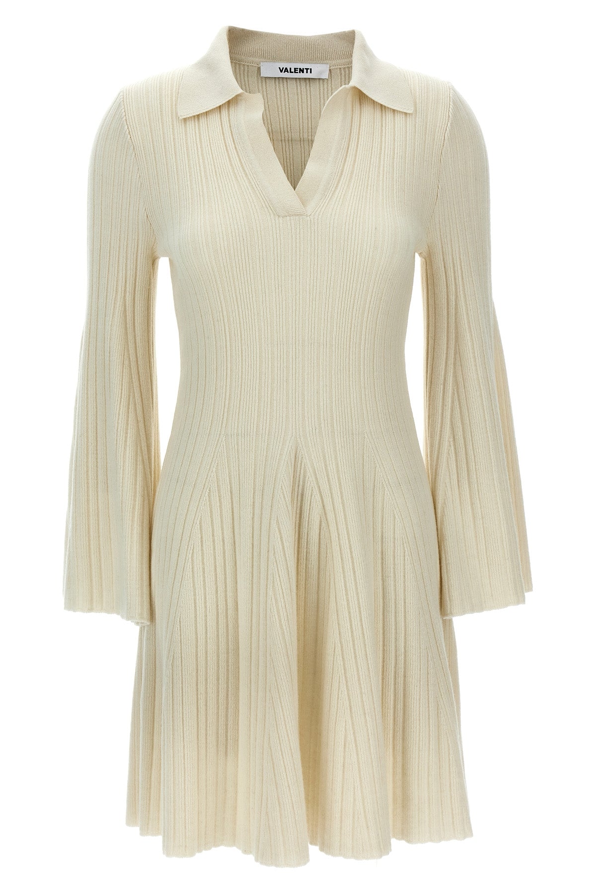hester skater ribbed cashmere dress