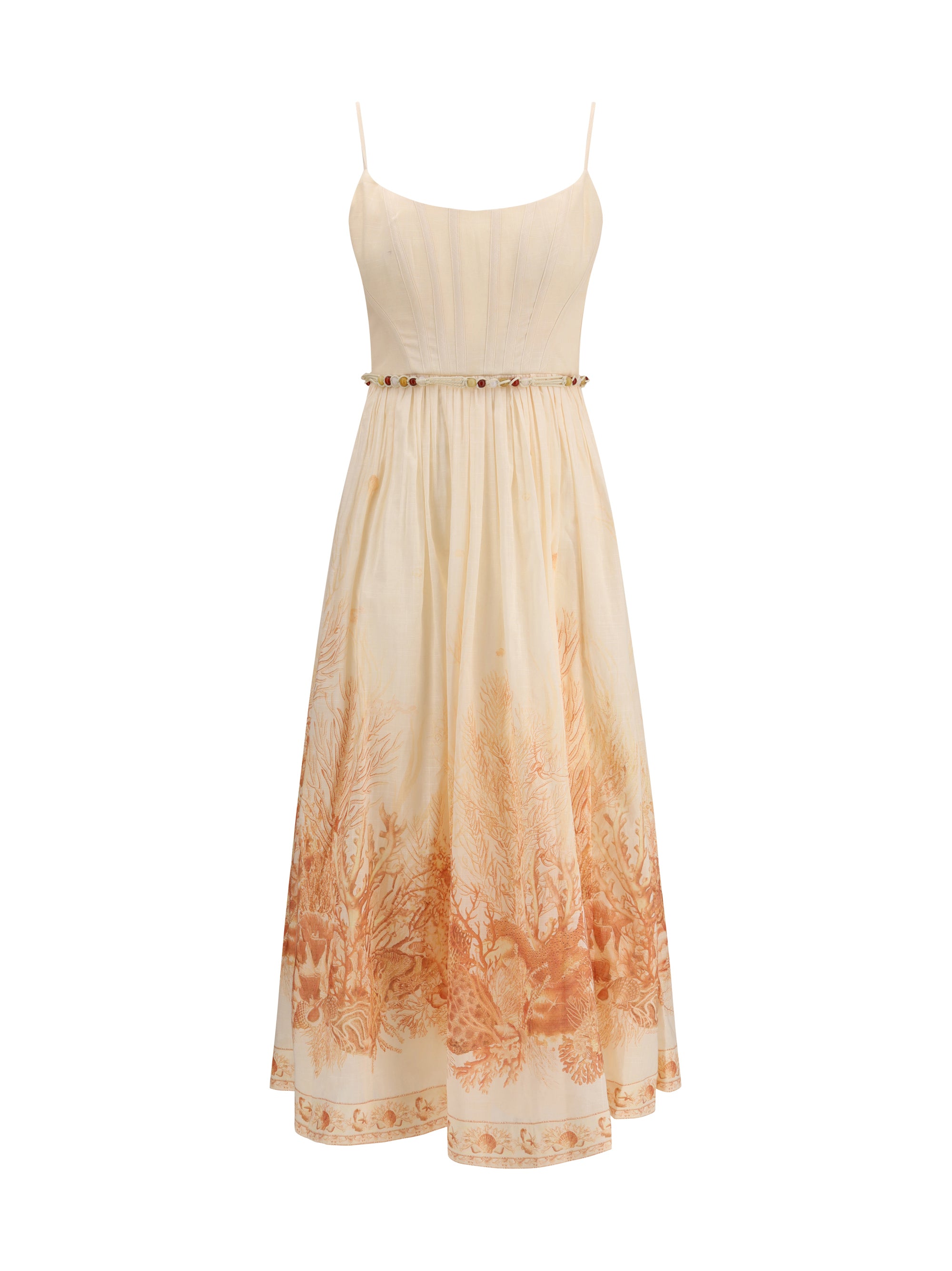 wanderlust corset midi dress
