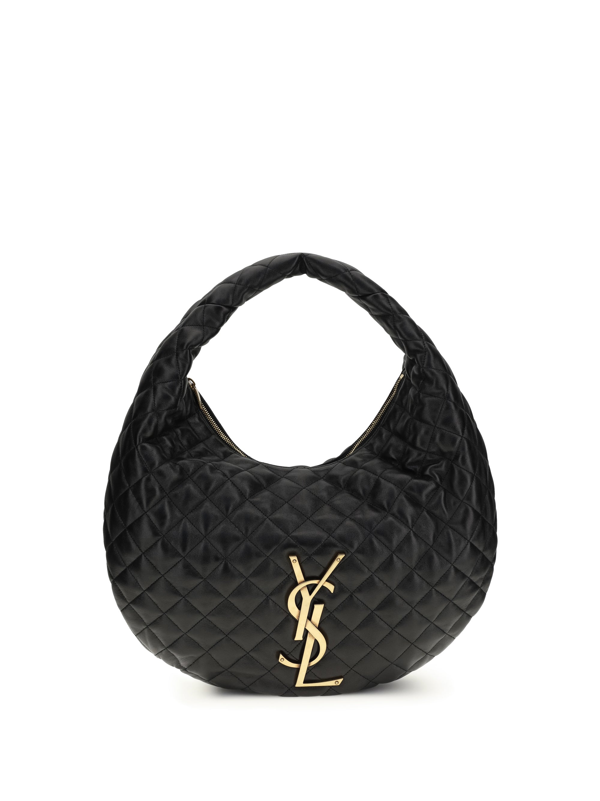 icare quilted leather hobo shoulder bag