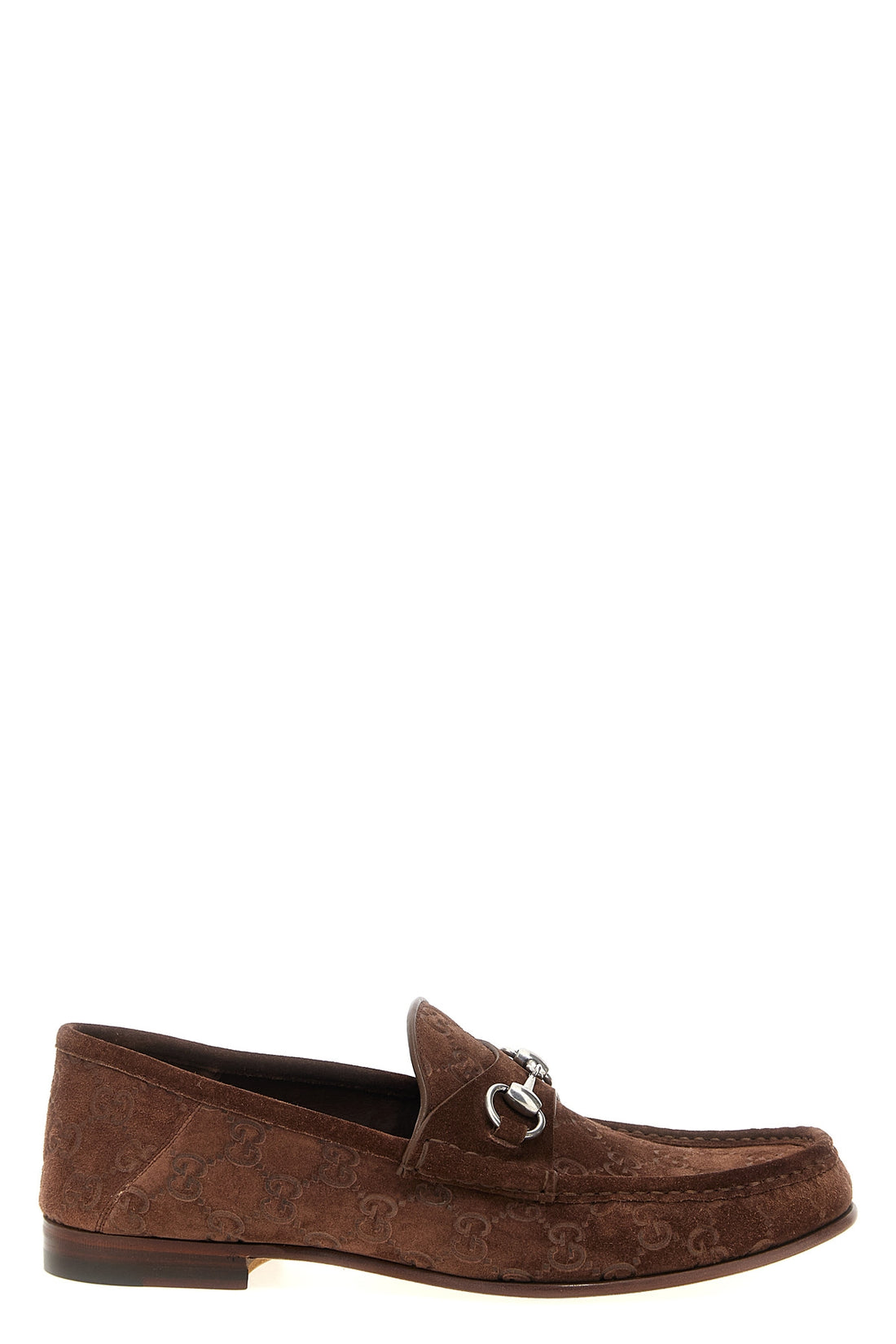 GUCCI 7 horsebit 1953 suede loafers