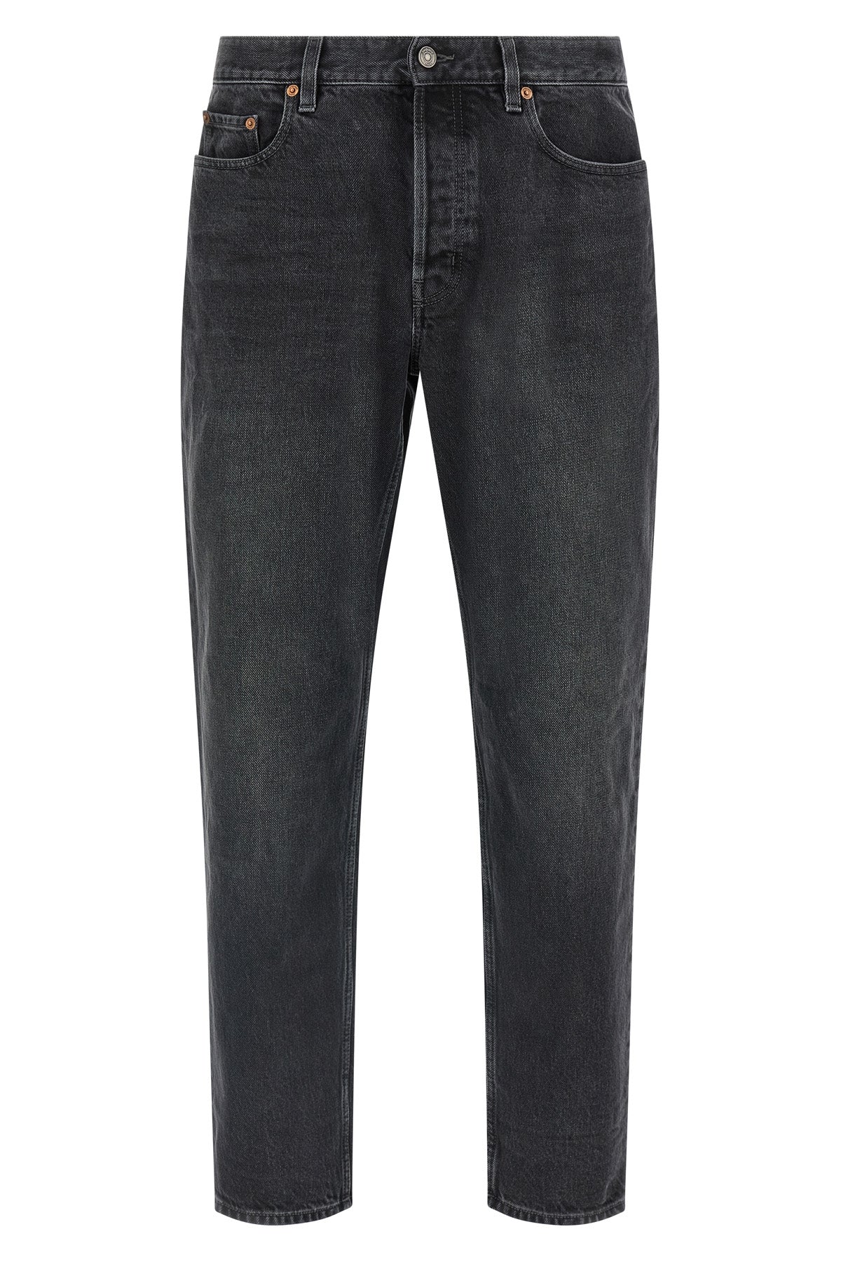 mick jeans in stone-washed cotton denim
