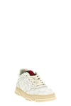 gucci re-web sneakers in two-tone gg supreme fabric
