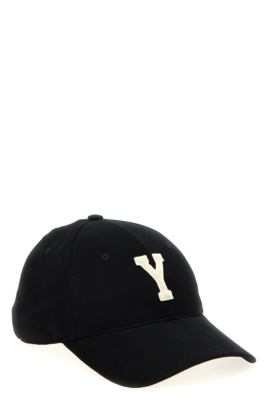SAINT LAURENT 57 cm college cotton gabardine cap