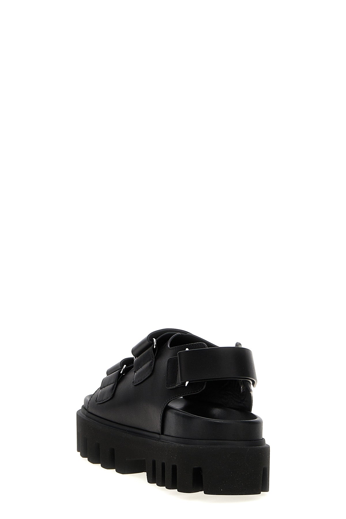 parachute leather sandals