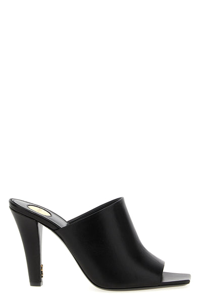jill leather mules