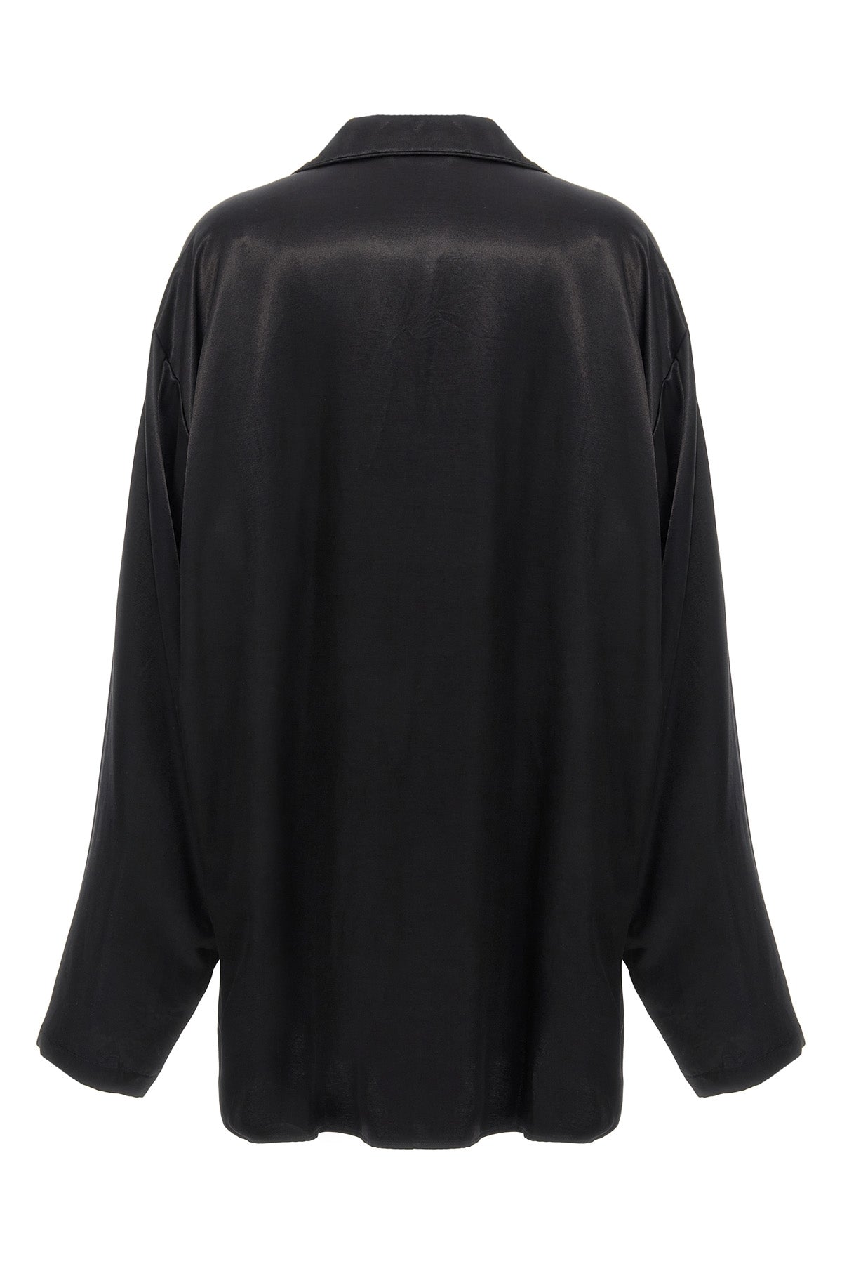 viscose and cupro blend shirt