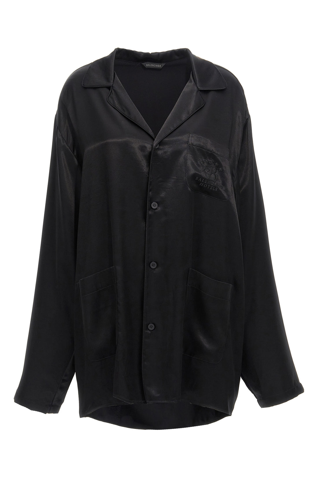 BALENCIAGA 36 viscose and cupro blend shirt