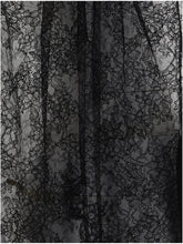 ALEXANDER MCQUEEN 42 sleeveless black lace top