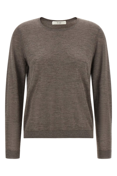 the co crew neck sweater embodies the essence of silent luxury through an essent