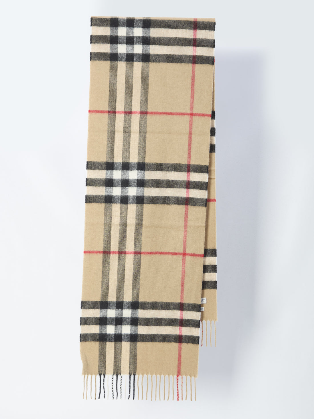 BURBERRY OS check scarf