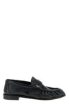 le loafer shiny leather loafers
