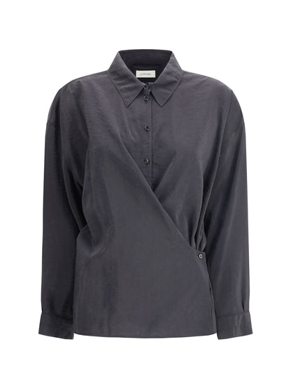 LEMAIRE 38 draped shirt