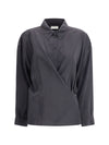 draped shirt