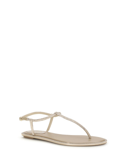 RENE CAOVILLA 36 diana sandals with crystals
