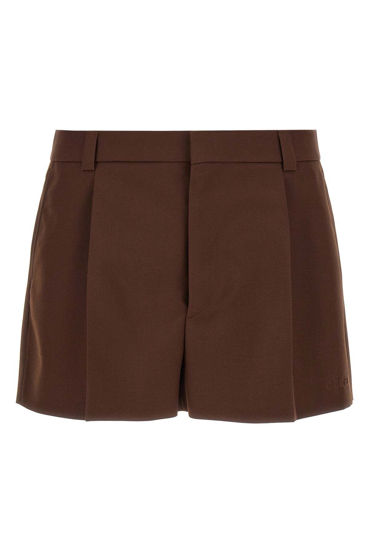 Gucci Wool Twill Shorts | Modecraze – MODECRAZE