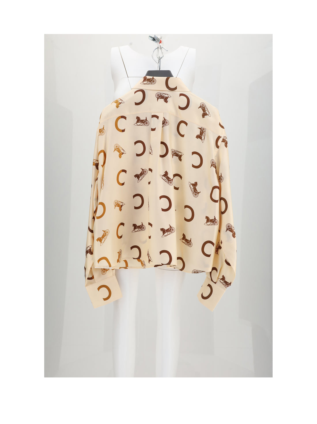 CELINE 36 cropped shirt