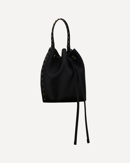 drawstring bucket bag