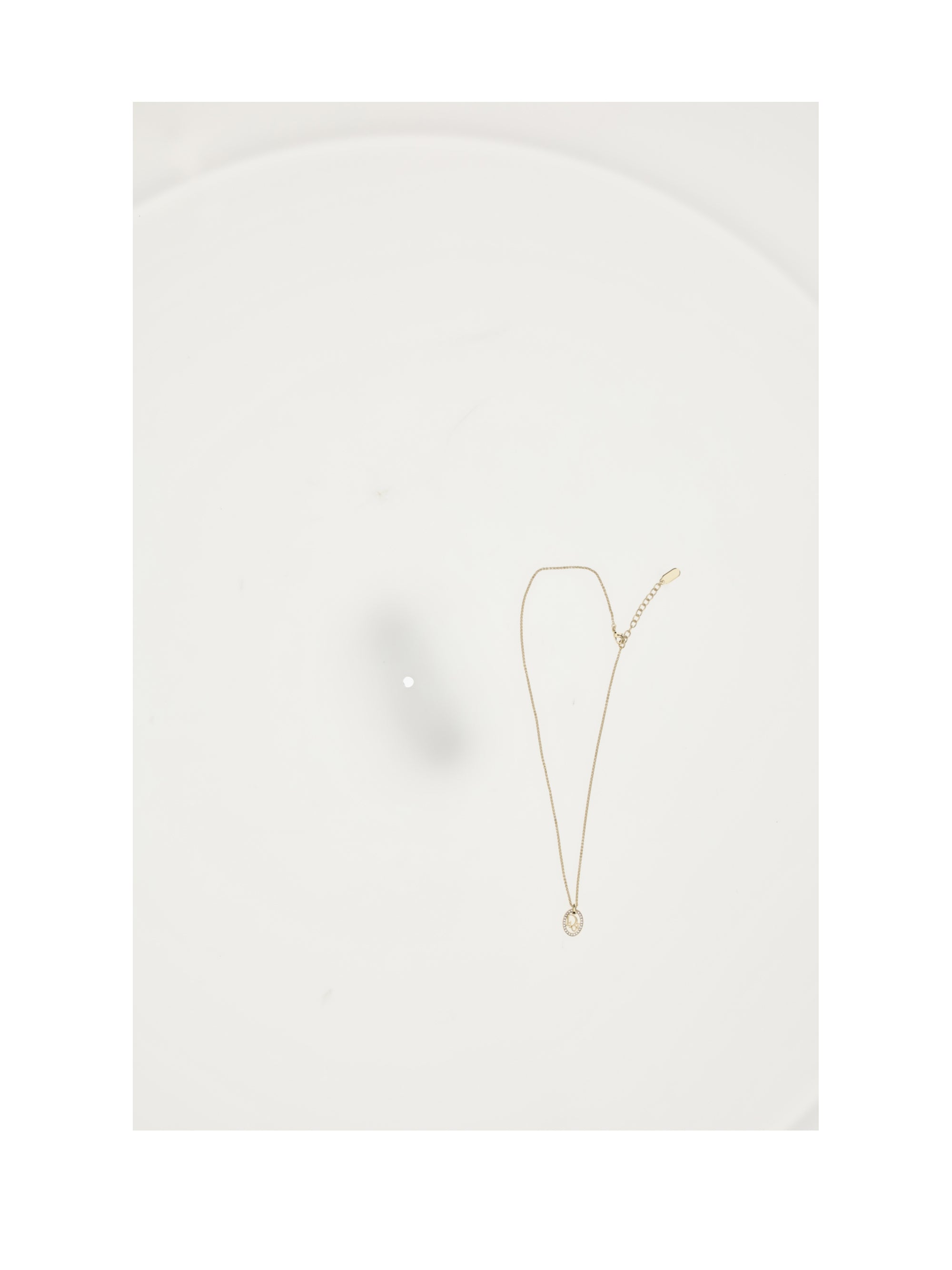 dior oblique necklace