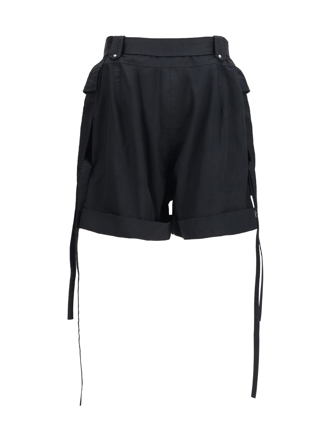 ALEXANDER MCQUEEN 38 cotton shorts with belt