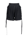 cotton shorts with belt