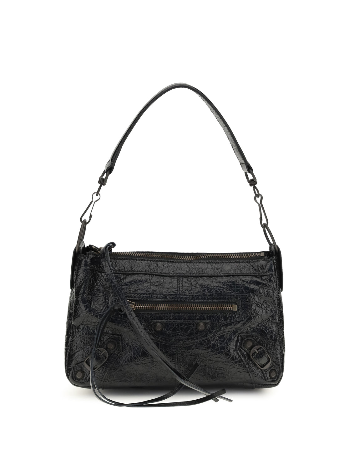 BALENCIAGA OS le city moto mini handbag