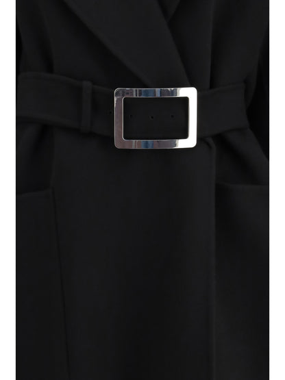 MAX MARA SPORTMAX 42 wool dressing coat