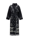 bandana jacquard coat