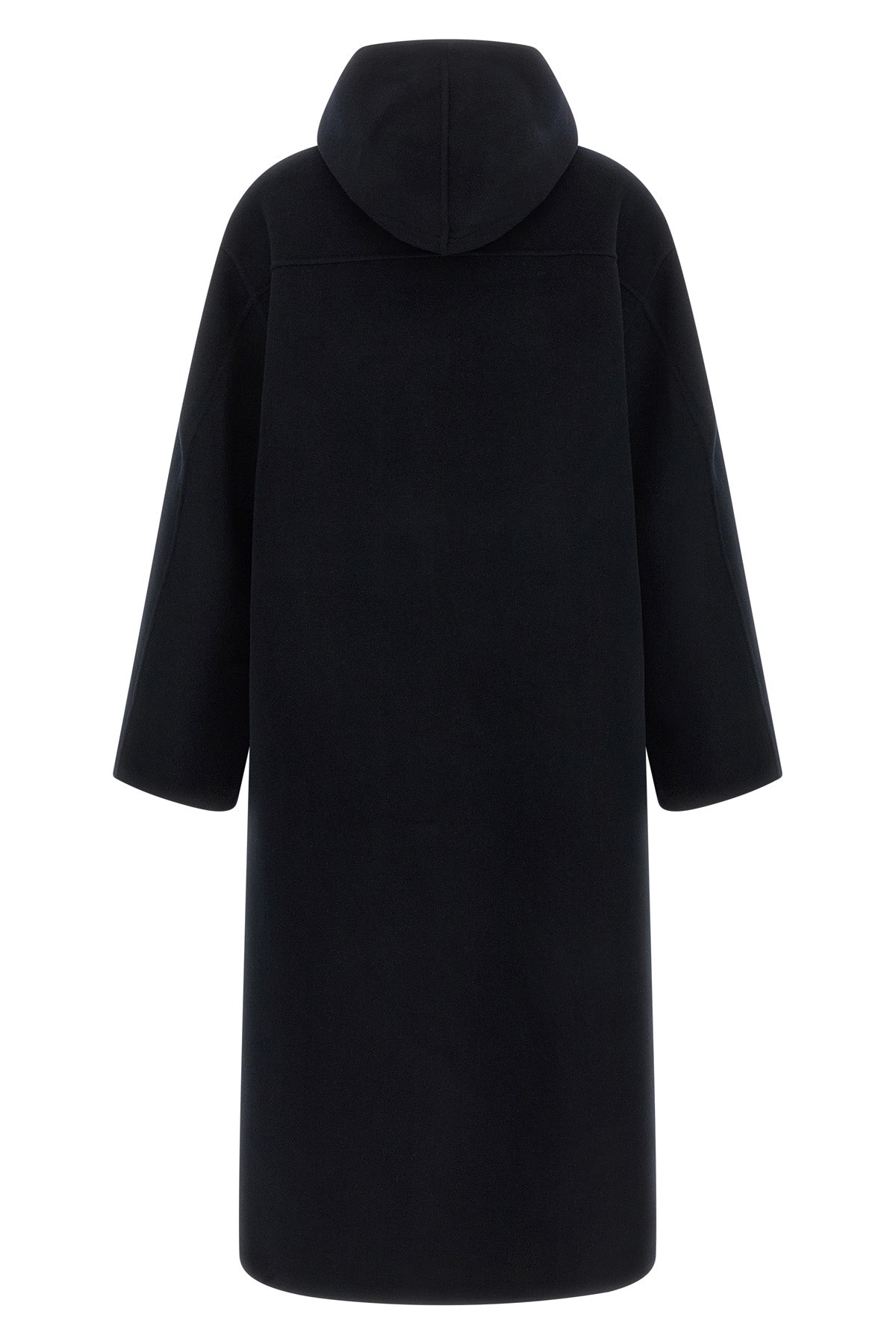 the rohe duffle coat in wool and cashmere blend redefines the codes of outerwear