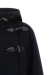 the rohe duffle coat in wool and cashmere blend redefines the codes of outerwear