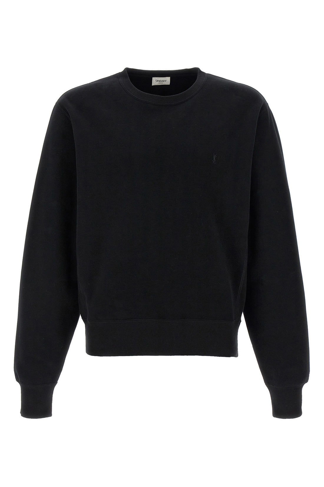 SAINT LAURENT L fleece cotton sweatshirt