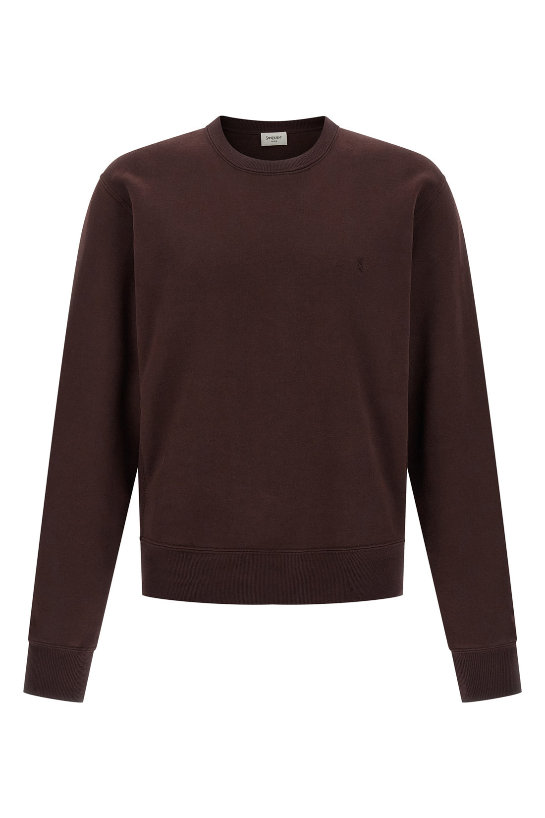SAINT LAURENT L fleece cotton sweatshirt