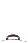 multiturn leather bracelet
