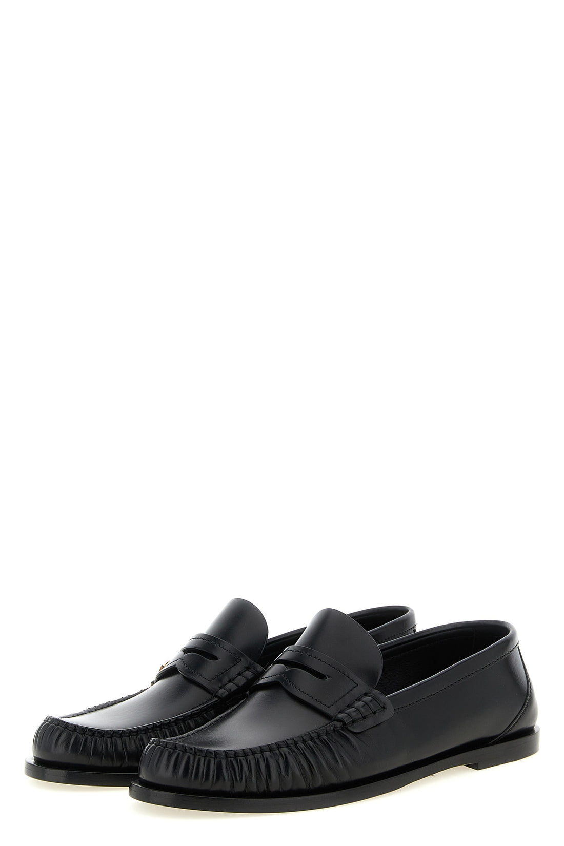 SAINT LAURENT 36 laurent smooth leather loafers