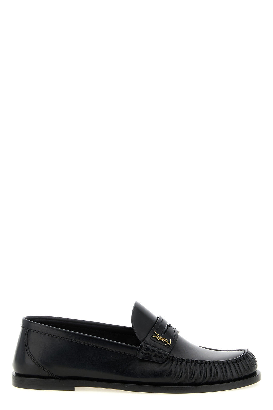 SAINT LAURENT 36 laurent smooth leather loafers