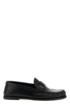 laurent smooth leather loafers