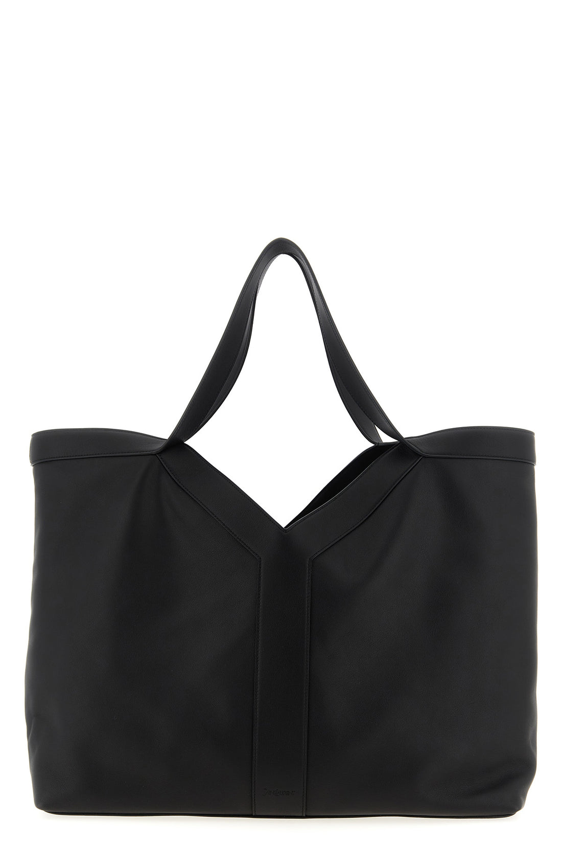 SAINT LAURENT OS large shopping bag in finely hammered leather