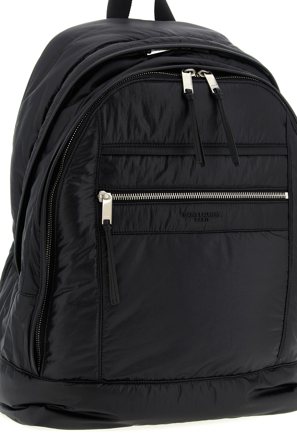 city shiny nylon backpack