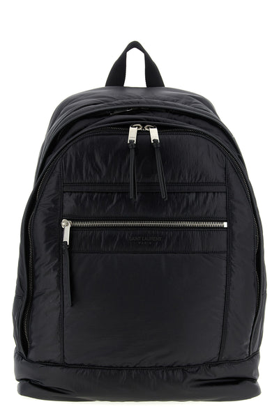 city shiny nylon backpack