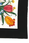 carré in silk twill