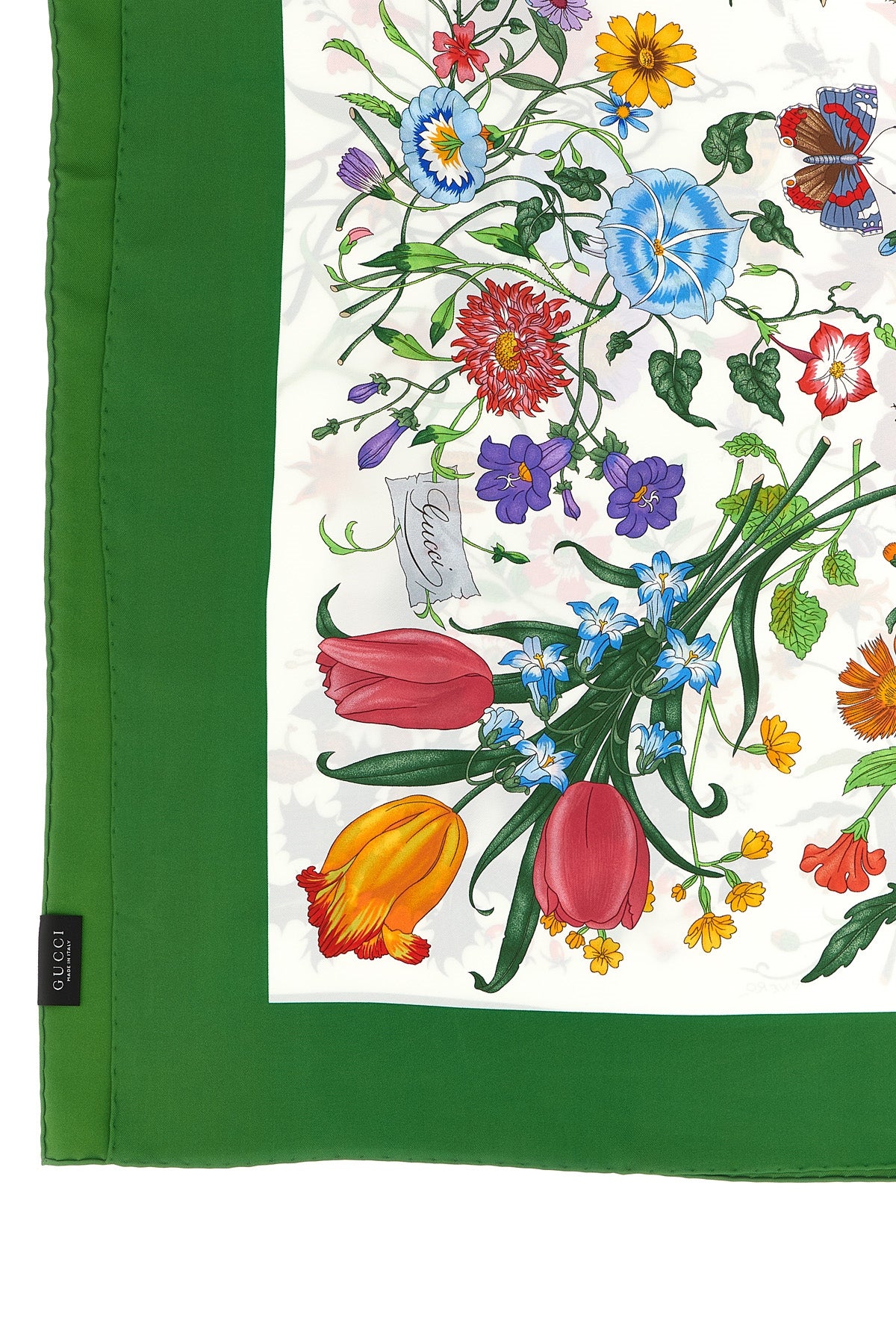 carré in silk twill