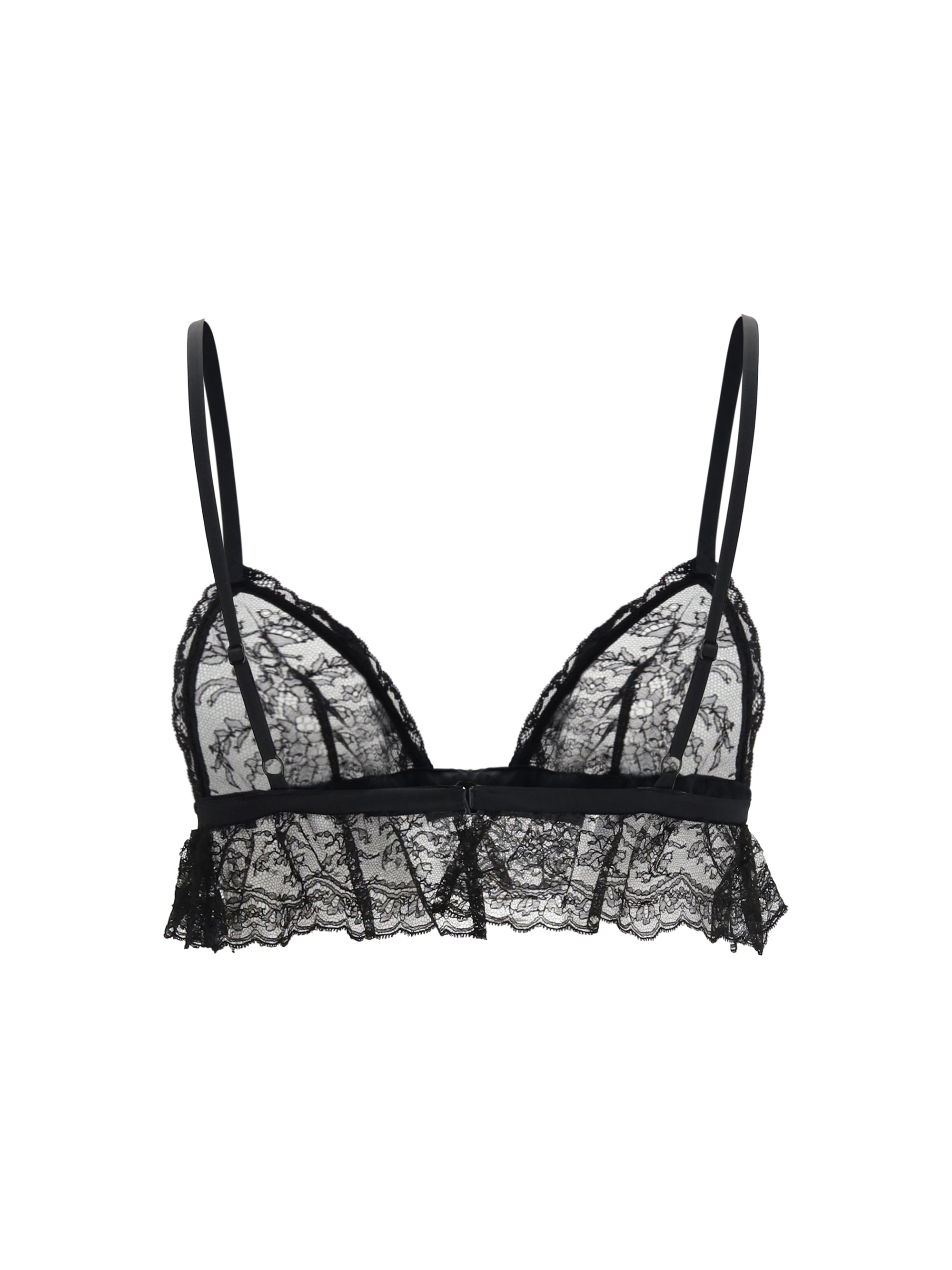 wireless lace bra