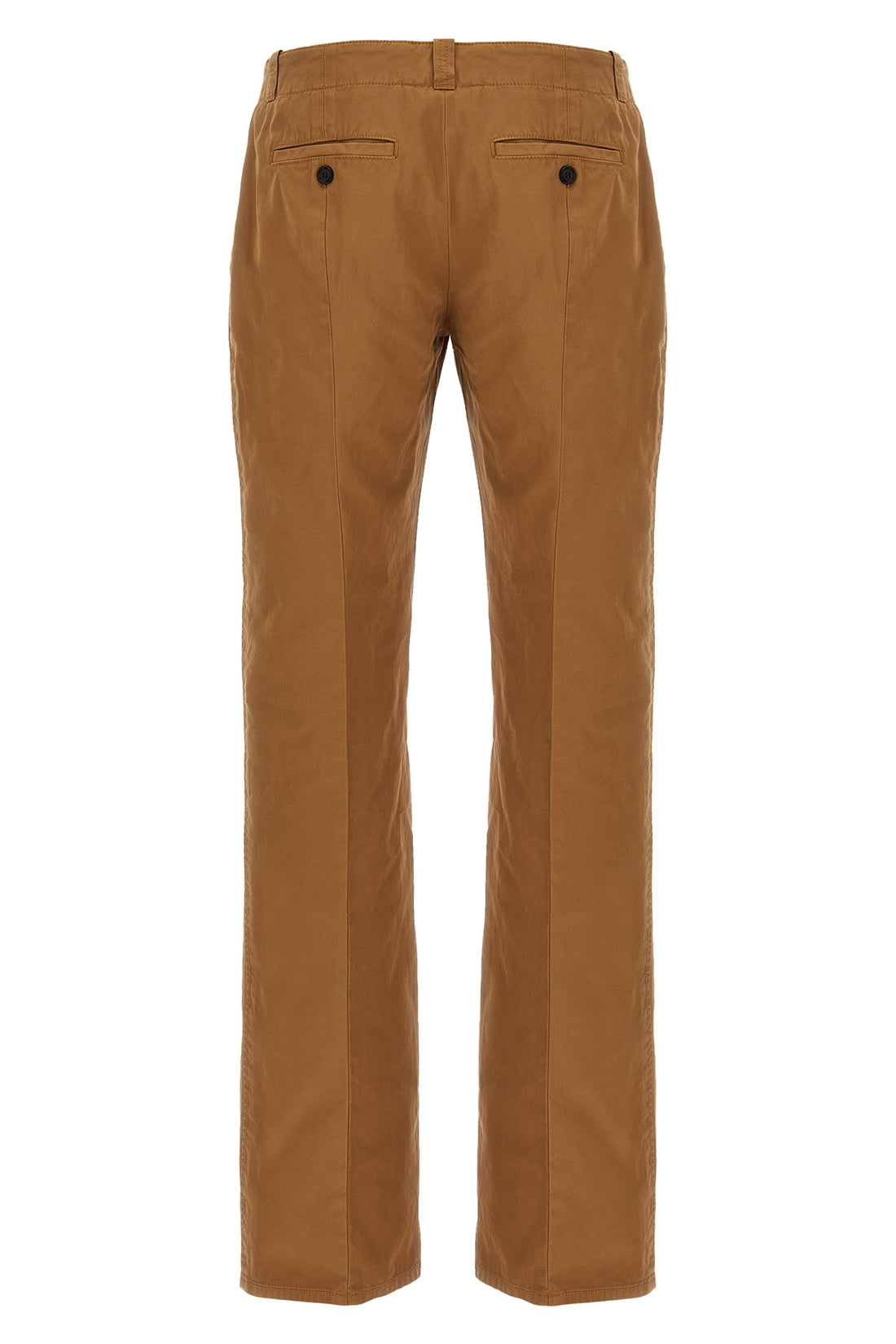 MCQUEEN 48 garment-dyed pants in cotton yarns